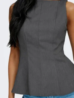 ONLUNITA Top con peplum