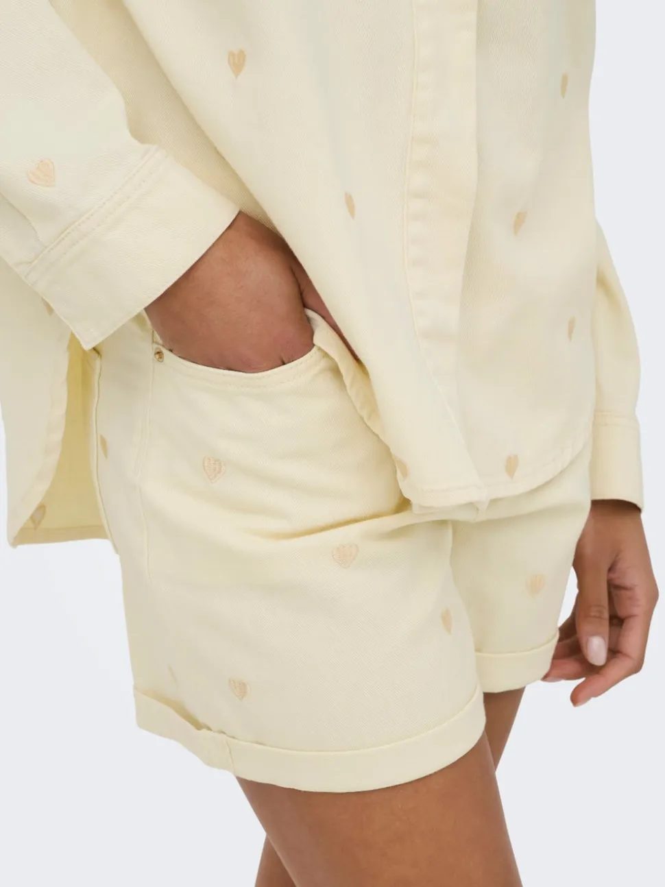 ONLVEGA Vita alta Mom Fit Bermuda