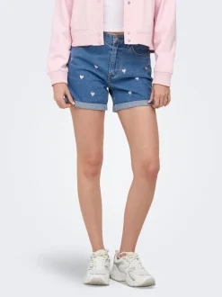 ONLVEGA Vita alta Mom Fit Bermuda