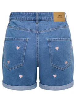 ONLVEGA Vita alta Mom Fit Bermuda