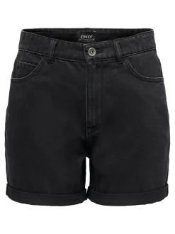 ONLVEGA Vita alta Regular Fit Bermuda in jeans