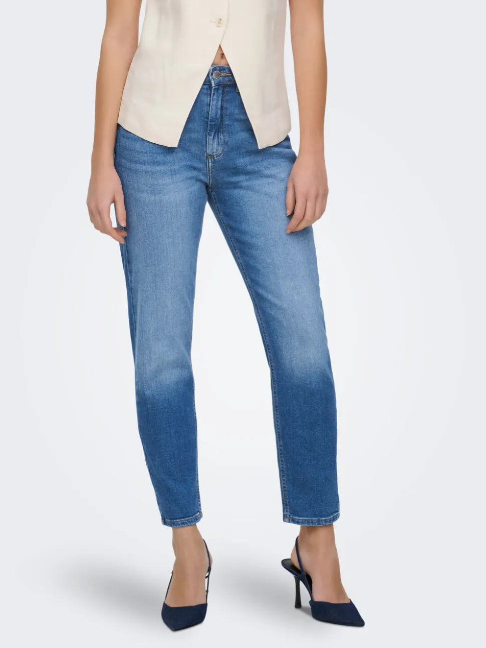 ONLVENEDA Vita alta Mom Fit Jeans