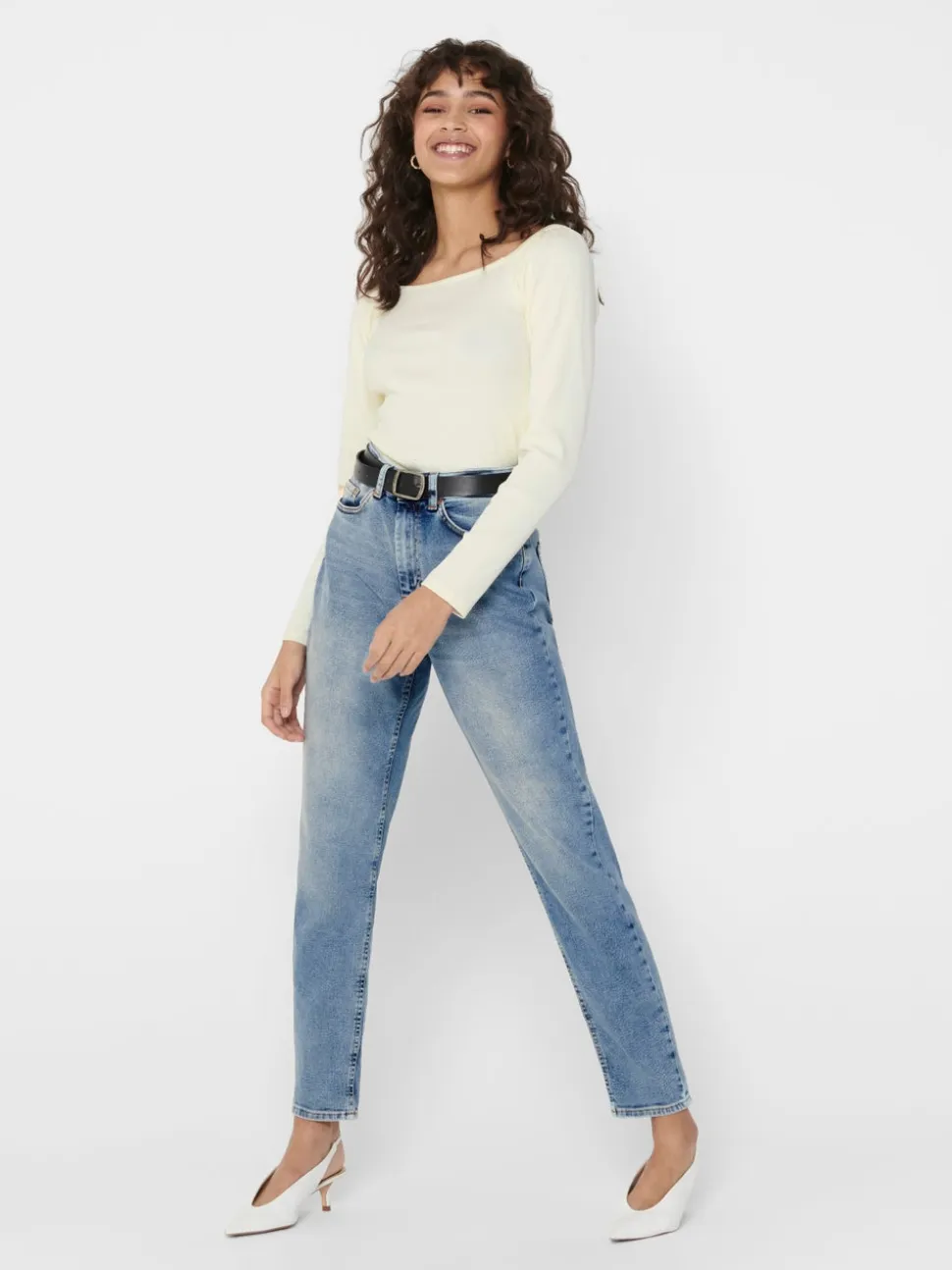 ONLVENEDA Vita alta Mom Fit Jeans