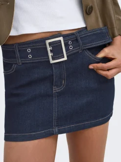 ONLWAUW Gonna in jeans Minigonna