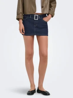 ONLWAUW Gonna in jeans Minigonna