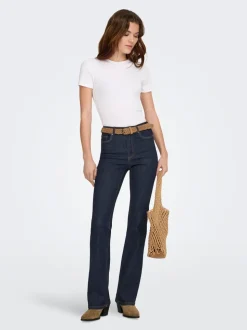 ONLWAUW Vita alta Flared Fit Jeans