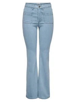 ONLWAUW Vita alta Flared Fit Jeans