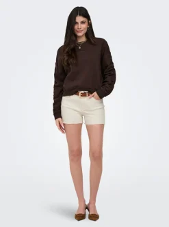 ONLWAUW Vita media Regular Fit Bermuda in jeans
