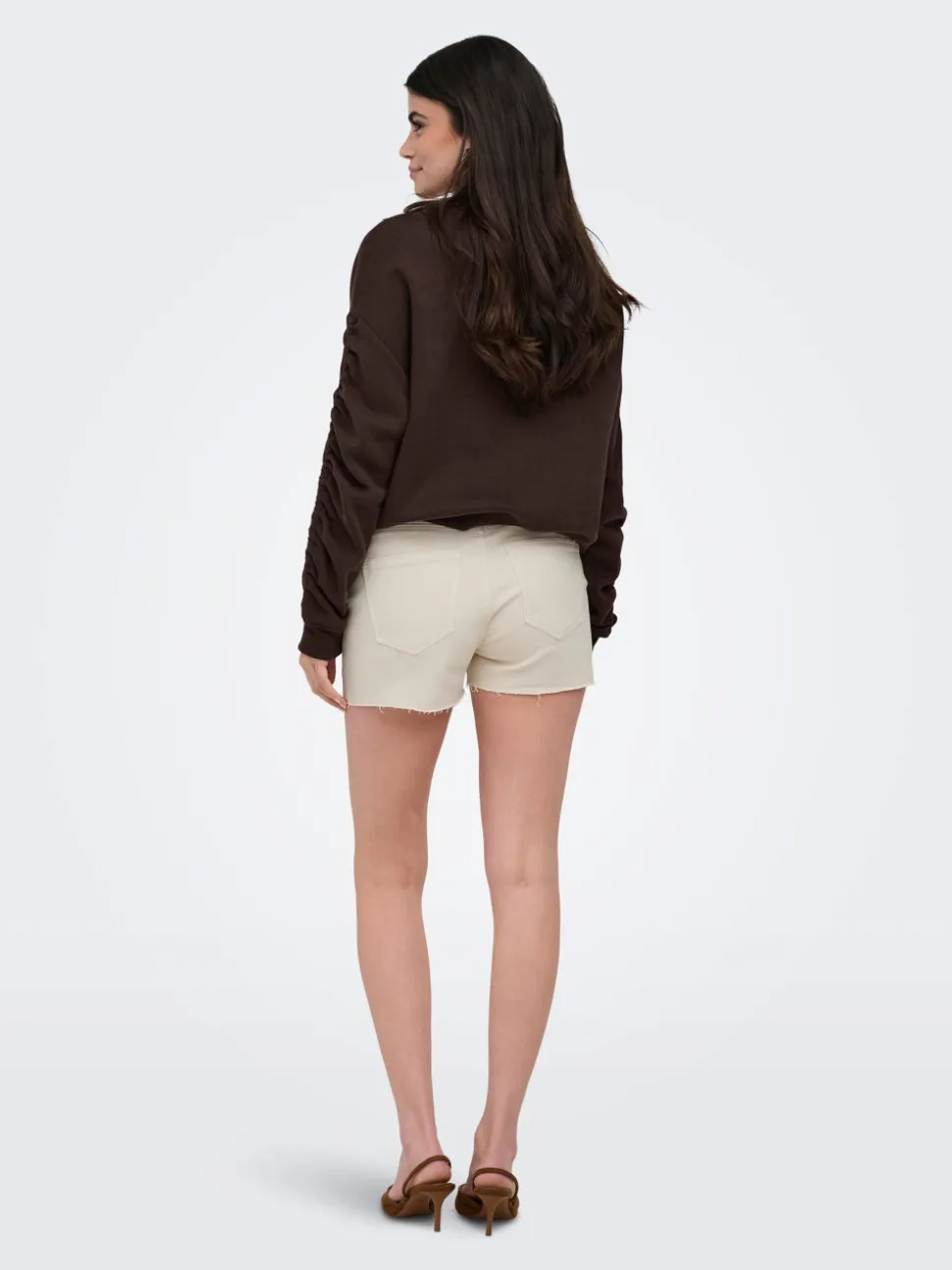 ONLWAUW Vita media Regular Fit Bermuda in jeans