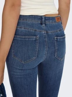 ONLWAUW Vita media Skinny Fit Jeans