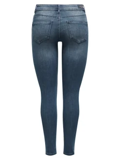 ONLWAUW Vita media Skinny Fit Jeans