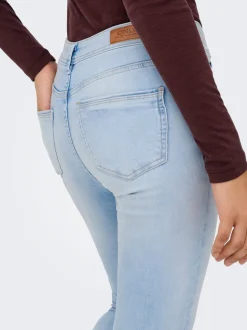 ONLWAUW Vita media Skinny Fit Jeans