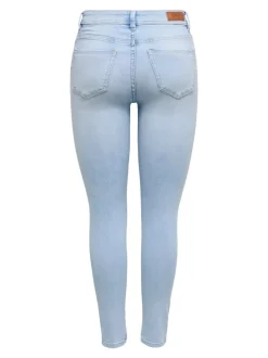 ONLWAUW Vita media Skinny Fit Jeans