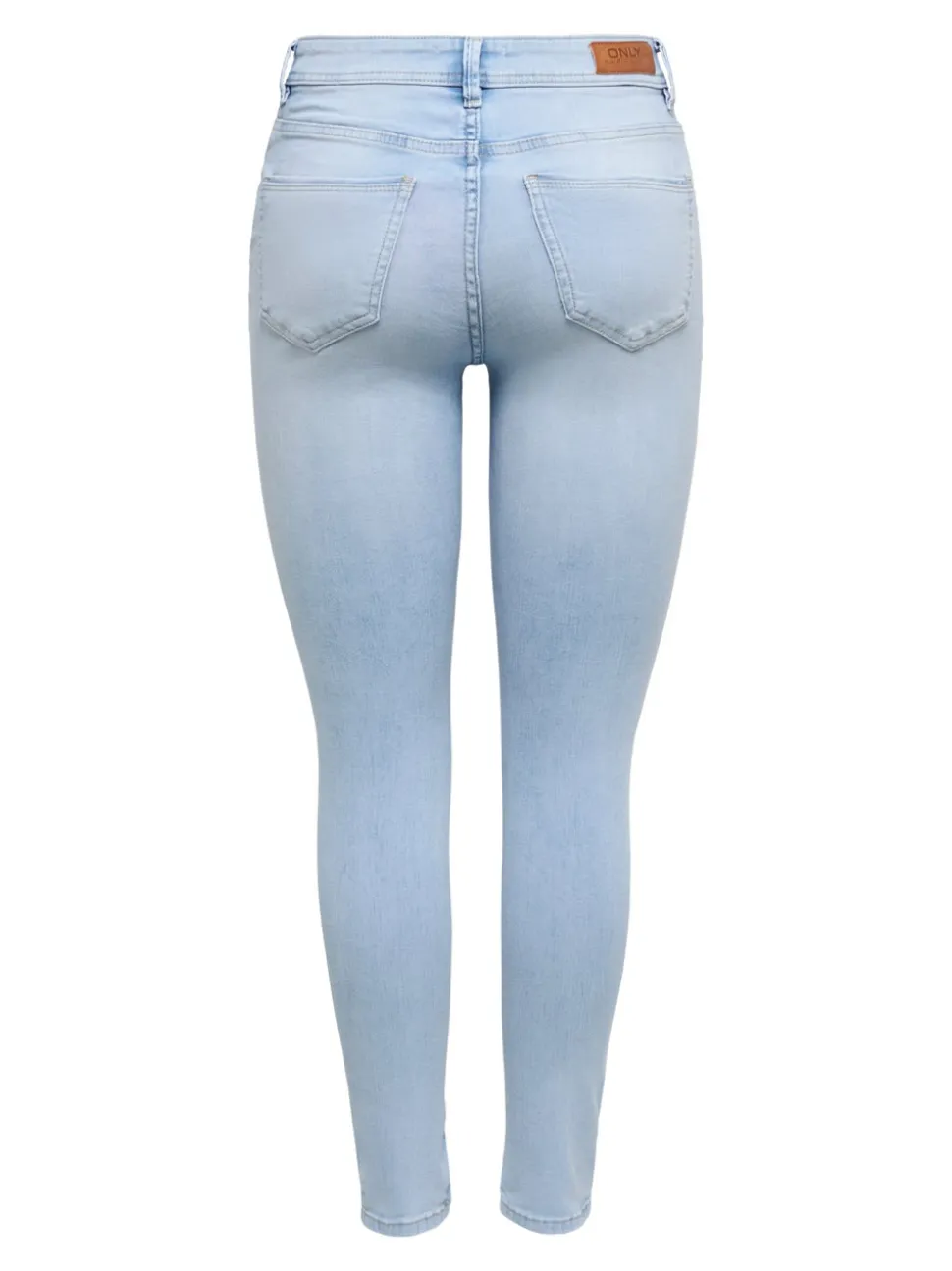 ONLWAUW Vita media Skinny Fit Jeans