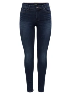 ONLWAUW Vita media Skinny Fit Jeans