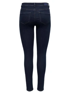ONLWAUW Vita media Skinny Fit Jeans