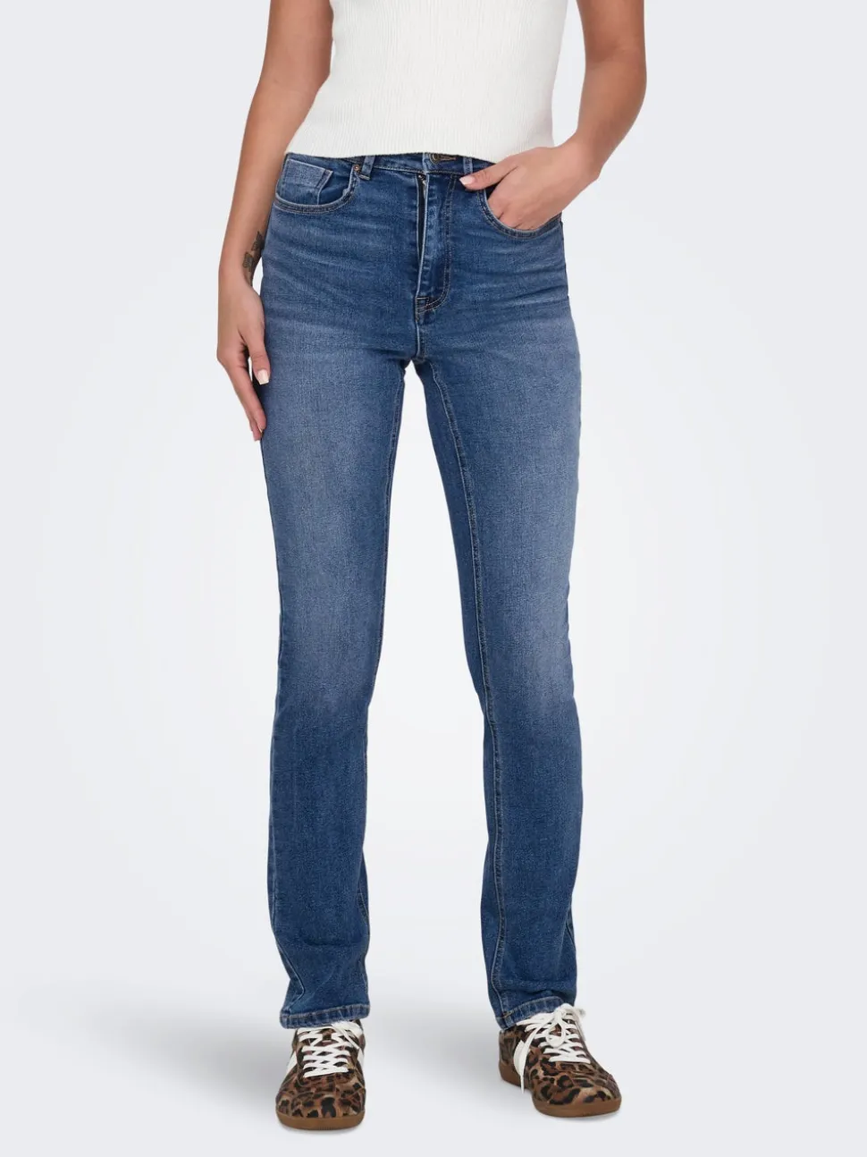 ONLWILLOW Vita alta Slim Fit Jeans