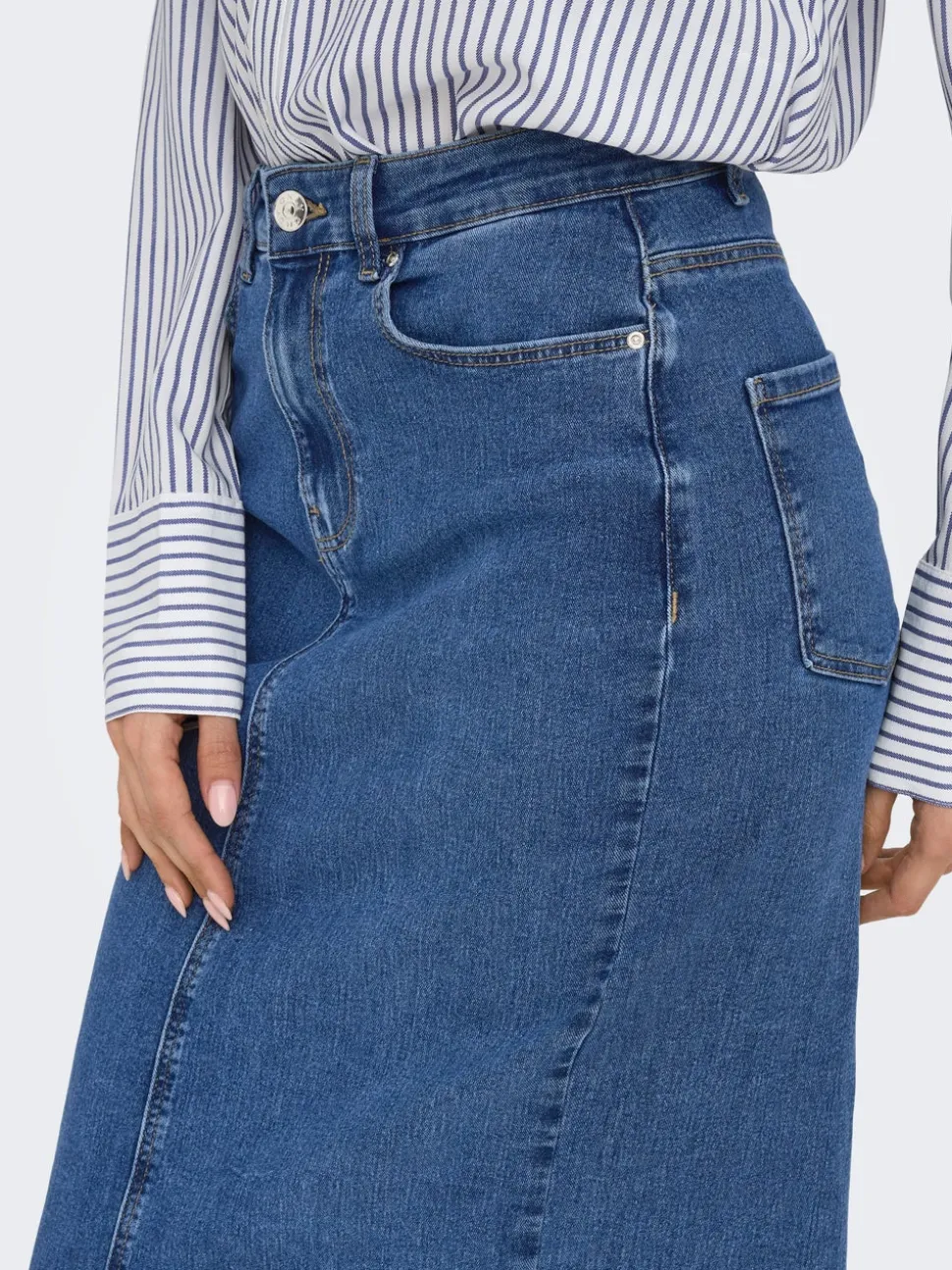 ONLWONDER Denim Gonna in jeans Gonna midi