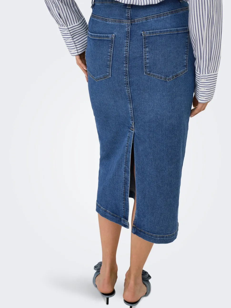 ONLWONDER Denim Gonna in jeans Gonna midi