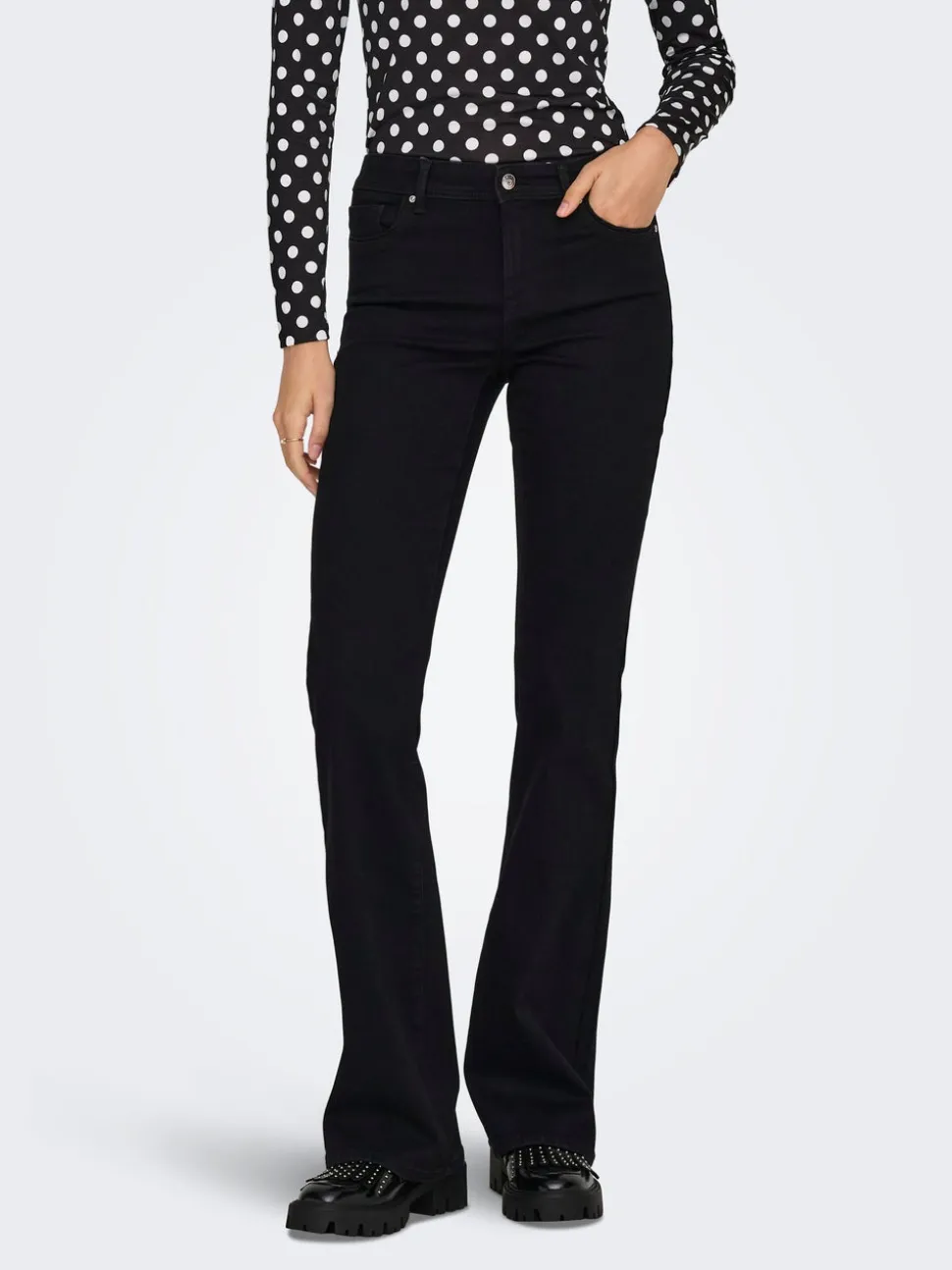 ONLWOW Vita media Flared Fit Jeans