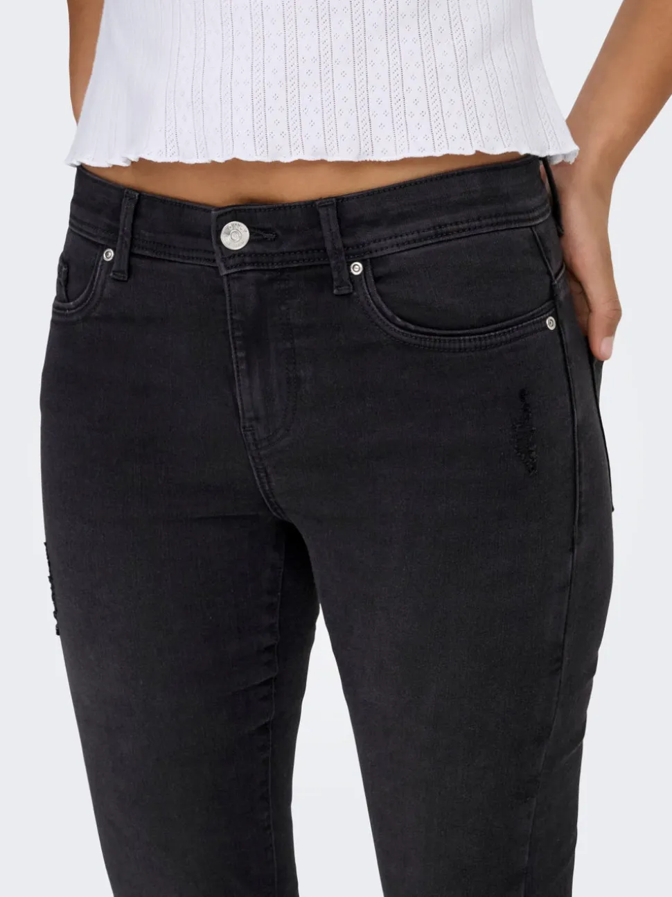 ONLWOW Vita media Skinny Fit Jeans