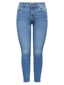 ONLWOW Vita media Skinny Fit Lunghezza alla caviglia Jeans