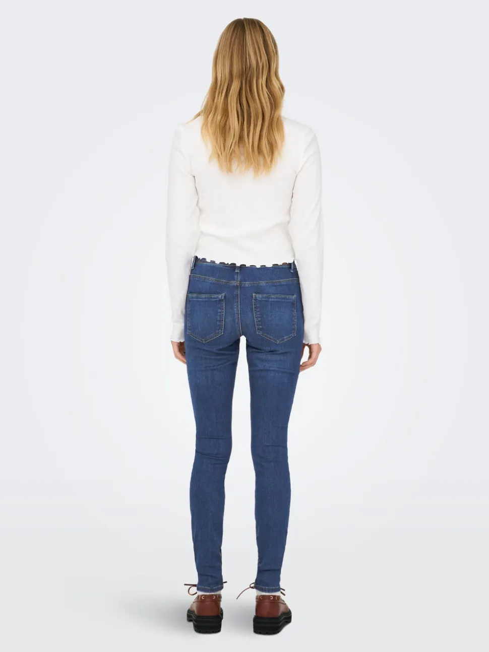 ONLWOW Vita media Skinny Fit Jeans