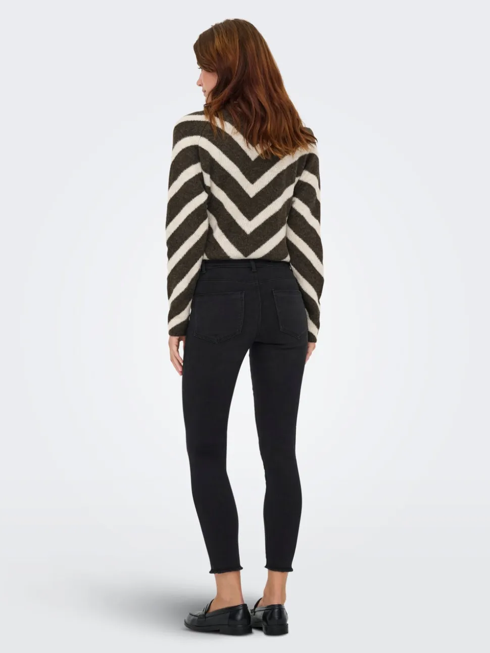 ONLWOW Vita media Skinny Fit Lunghezza alla caviglia Jeans