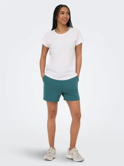 ONPLOUNGE Vita alta Loose Fit Pantaloncini in felpa