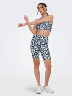 ONPRYA-2- Vita alta Slim Fit Pantaloncini ciclista