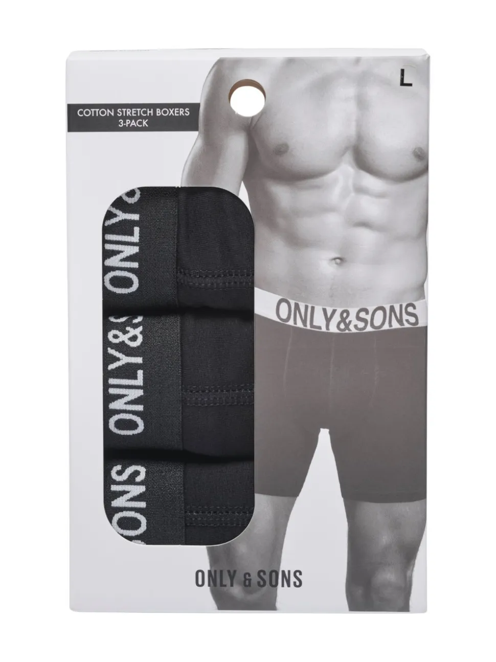 ONSBASIC 3-pack Boxer aderenti