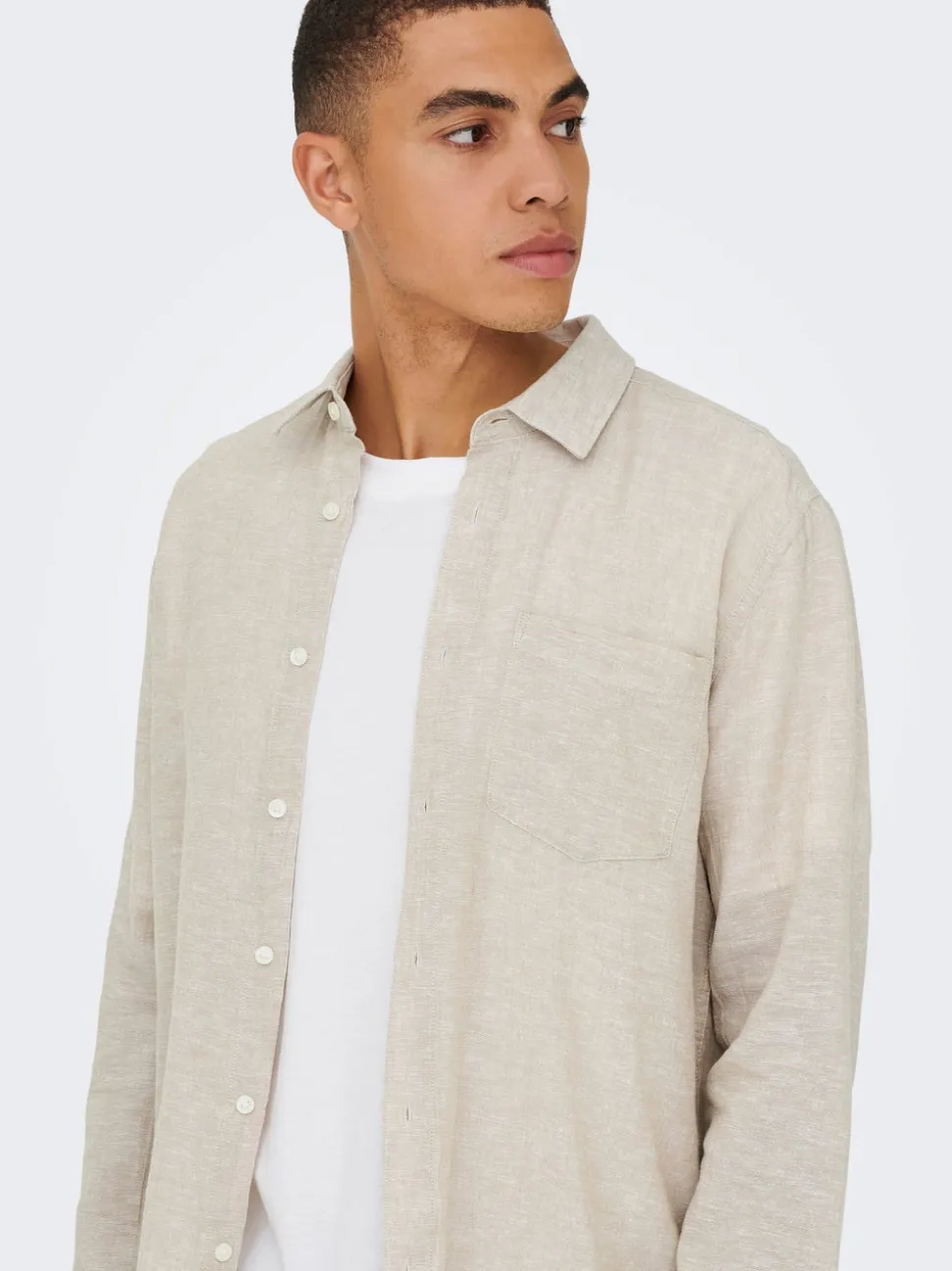 ONSCAIDEN Lino Camicia