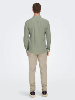ONSCAIDEN Lino Camicia