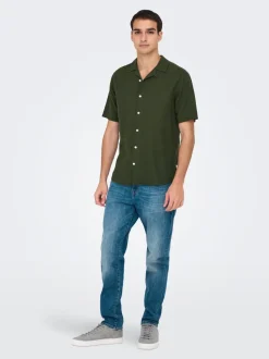 ONSCAIDEN Lino Camicia