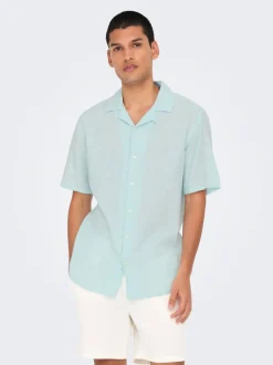 ONSCAIDEN Lino Camicia