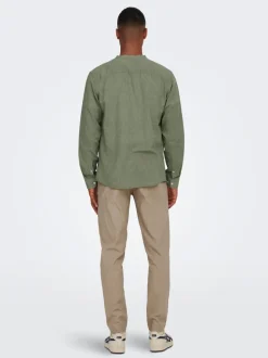 ONSCAIDEN Lino Camicia