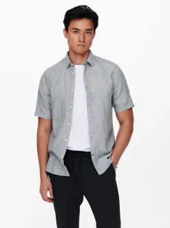 ONSCAIDEN Lino Camicia