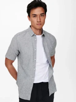 ONSCAIDEN Lino Camicia