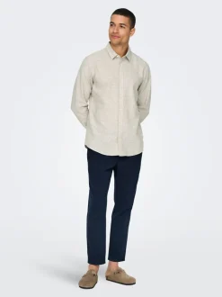 ONSCAIDEN Lino Camicia
