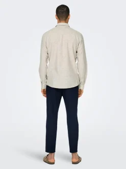ONSCAIDEN Lino Camicia