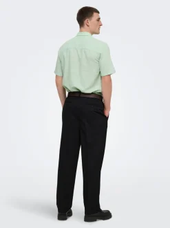 ONSCAIDEN Lino Camicia