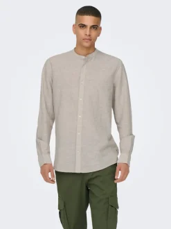 ONSCAIDEN Lino Camicia