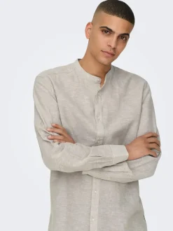 ONSCAIDEN Lino Camicia