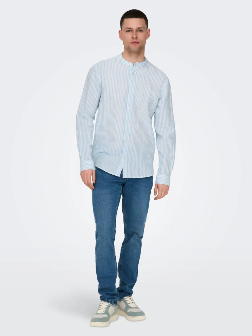 ONSCAIDEN Lino Camicia