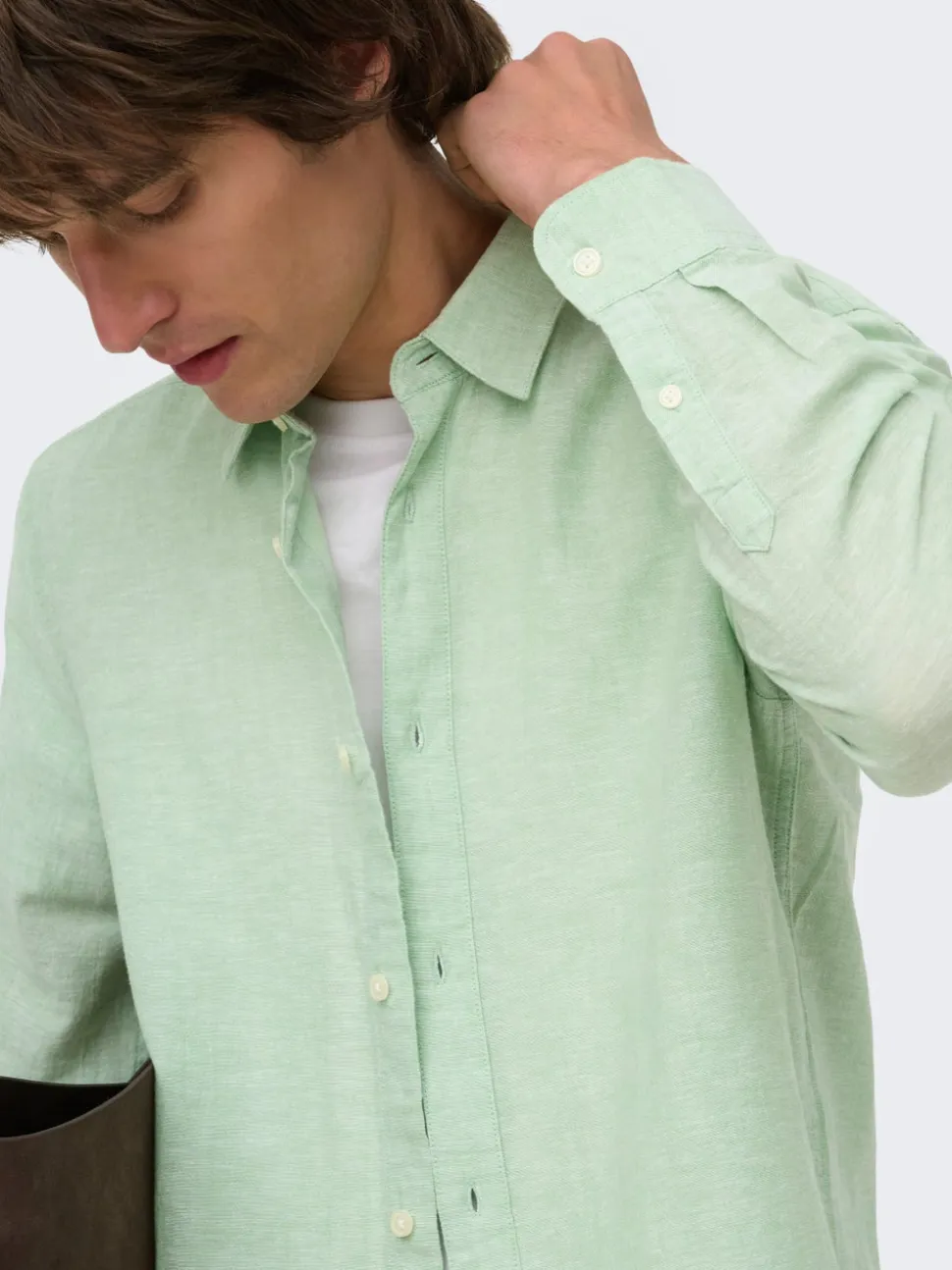 ONSCAIDEN Lino Camicia