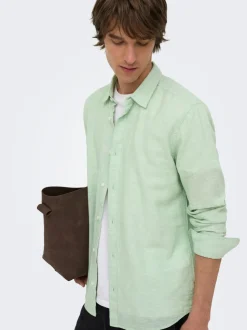 ONSCAIDEN Lino Camicia