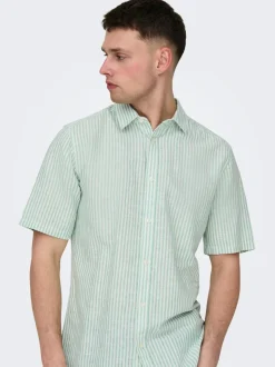 ONSCAIDEN Lino Camicia