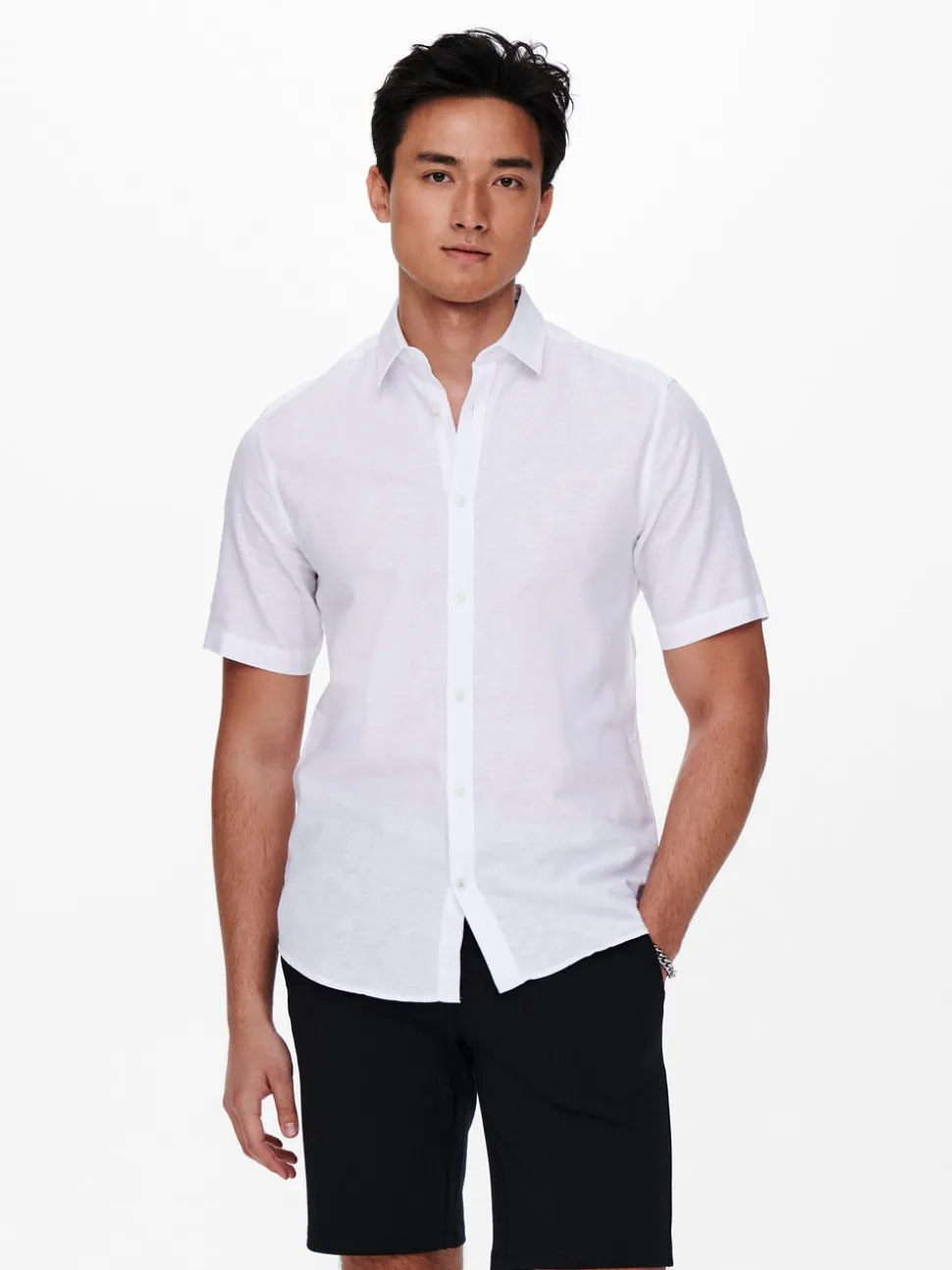 ONSCAIDEN Lino Camicia