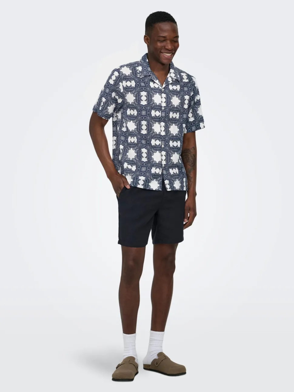 ONSCAIDEN Lino Camicia