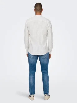 ONSCAIDEN Lino Camicia